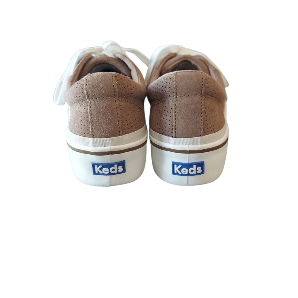 Keds Jump Kick Duo Perforated Lace-Up Suede Sneaker